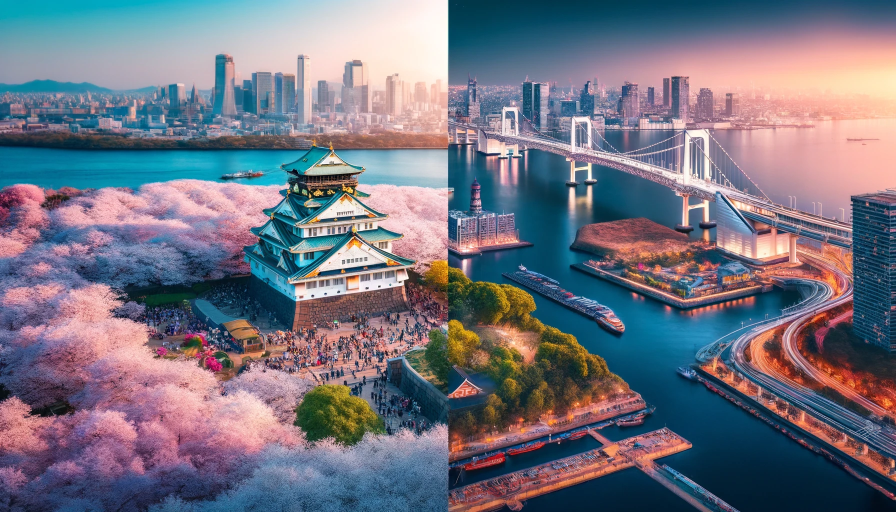 오사카 vs 도쿄